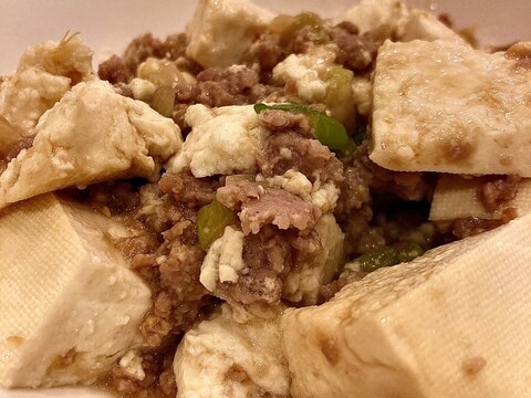 麻婆豆腐の素、鶏ガラ不要！子供も食べられる麻婆豆腐